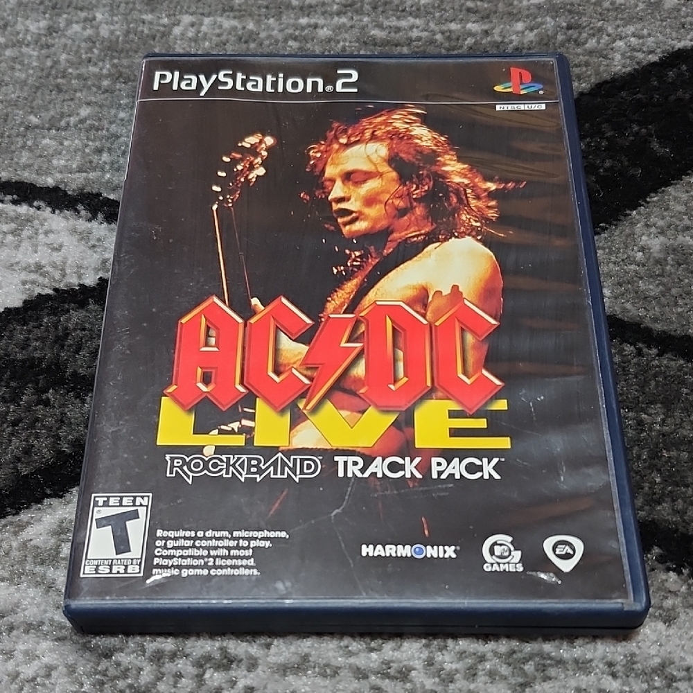 PlayStation 2 AC/DC Live Rock Band Track Pack